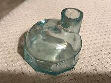 J & I E M VINTAGE GLASS 1870’s IGLOO, TURTLE INKWELL picture