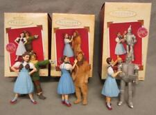 Lot of Hallmark Ornaments DOROTHY and COWARDLY LION, SCARECROW, TIN MAN NIB picture