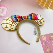 Mexican Pan Dulce Concha Minnie Ears Cute Edition Disney Parks Ears Headband picture