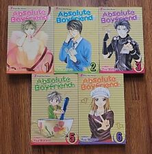 Absolute Boyfriend Lot 1 2 3 5 6 Manga. English, Shojo Beat. Yuu Watase. Used picture