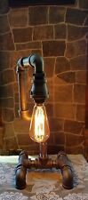  Industrial Vintage  Steampunk style Lamp with edison bulb picture