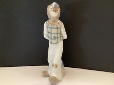 Casades Circus Clown  Statue Figurine.  Made In Spain And Stands 9.5” Tall picture