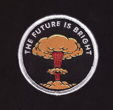 The Future is Bright Nuclear War Extinction Iron on Patch picture
