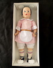 Vintage 1980’s Horsman Ella Cinders Doll w/Box & Pink White Gingham Dress 7147-2 picture