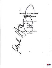 PAUL HAGGIS SIGNED MILLION DOLLAR BABY COMPLETE 120 PAGE SCRIPT AUTOGRAPH PSA picture