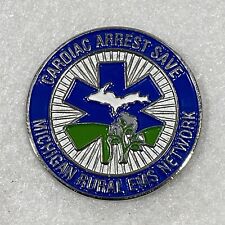 Michigan Rural EMS Cardiac Arrest Save  Challenge Coin / I Saved A Life With CPR picture