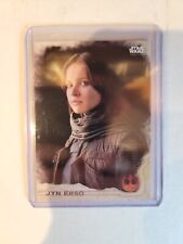 2016 Topps Star Wars: Rogue One Series 1 Jyn Erso #1  picture