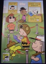 PEANUTS 1 SDCC KABOOM VARIANT COMIC CHARLES SCHULZ VICKIE SCOTT HOUGHTON 2012 NM picture