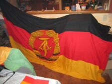 Vintage East German MADE DDR Flag 180CM X 300 CM MASSIVE FLAG STITCHED  NEW picture
