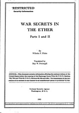 716 Page 1953 WAR SECRETS IN THE ETHER NSA I - III Top Secret Book on Data CD picture