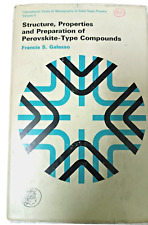 PERGAMON PRESS: STRUCTURE, PROPERTIES AND PREPRATION OF PEROVSKITE-TYPE COMPOUND picture
