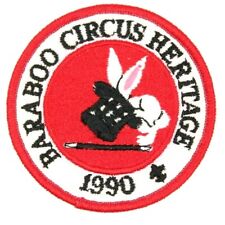 1990 Baraboo Wisconsin Circus Heritage Patch Four Lakes Glacier's Edge picture
