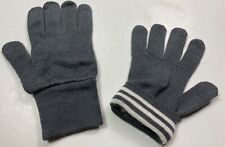  WWII GERMAN WINTER WOOL GLOVES - THREE RINGS, XLARGE picture