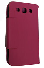 Leather Flip Case for Samsung Galaxy S3 - Pink picture