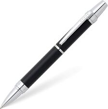 Cross Nile Ballpoint Pen, Matte Black & Chrome, Brand New picture