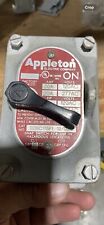 Appleton EDSC175F1 Explosion Proof Switch and Box Used Pullouts, All Operable picture