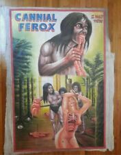 Ghana Movie Poster Painting Cannibal Ferrox Italian Horror Gore Umberto Lenzi  picture
