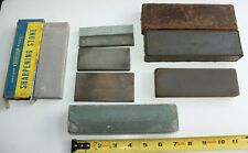 Vintage Lot Of Assorted Sharpening Stones   picture