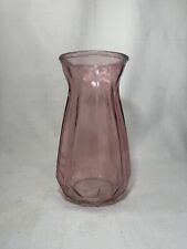Vintage DPS Ariel XL Translucent Purple Glass Vase picture