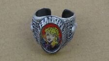 2004 Marvel Comics Spider Holograph Die-Cast Metal Collector Ring #826 picture