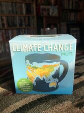 New ~ Climate Change Heat Activated Coffee Mug/Cup Fast  picture