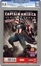 Captain America Living Legend #1 Granov NYCC Variant CGC 9.8 2013 1209310017 picture