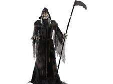 6ft Lunging Reaper Animated Prop Animatronic Halloween Haunted House Skeleton picture