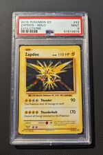 Zapdos Holo Rare 42/108 XY Evolutions Graded Pokémon Card PSA 9 MINT  picture