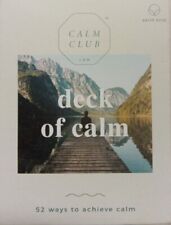 Calm Club. 52 Deck of Calm Cards. 52 Ways to Achieve Calm. picture