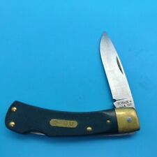 Schrade USA 5OT GREEN Old Timer Bruin Lockback Pocket Knife Ducks Unlimited picture