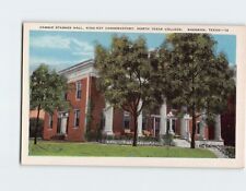 Postcard Cammie Starnes Hall Kidd-Key Conservatory North Texas College Sherman picture