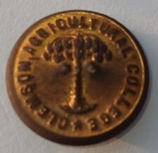dug south carolina button , antique clemson button , vintage clemson button picture
