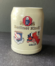 Berliner Kindl 1986 British American Rastal Grenzhausen Stoneware Beer Mug .5L  picture