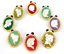 Walt Disney World 2014 Princess Cameo Mystery Collection Set (8) Disney Pins picture