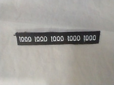 1000 Black and White Patch picture