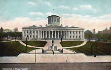 Postcard OH Columbus Ohio State Capitol Antique Vintage PC f2605 picture