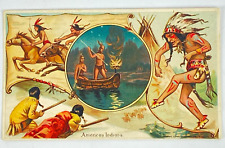 Victorian Trade Card Arbuckle Brothers Coffee New York American Indian Series picture