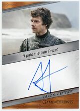 Game of Thrones Art & Images Alfie Allen Quotable Autograph EXTREMELY LIMITED picture