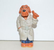 Vintage MCGRUFF THE CRIME DOG Vinyl Toy 1981 4.5