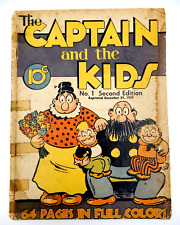 THE CAPTAIN AND THE KIDS - SINGLE SERIES #1 SECOND EDITION UNITED FEATURES 1939 picture