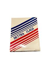 Lot of 2 Vintage Dettra California Flags New and Used WITH BOX picture