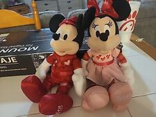 Disney Valentines Plush Mickey And Minnie Mouse Set 2018 picture