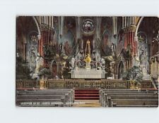Postcard Interior of St. John's Cathedral Cleveland Ohio USA picture