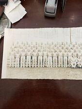 Vintage Yard Long Military Photo  picture