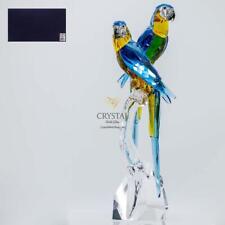 Swarovski Figurine Crystal Paradise Large Macaws 5301566 picture