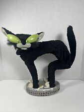 GEMMY FRAIDY CAT Black Animated SINGING 