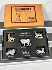 Vintage Wade Whimsies , 1953 first release boxed set ( 3 ) Woodland Badger picture