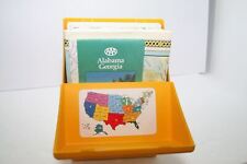 Vintage 1986 National Geographic Close-Up USA Maps Box Set Over 15 Maps & More picture