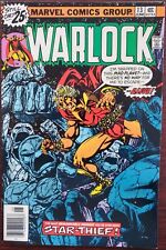 Warlock #13 VF/NM 9.0 (Marvel 1976) ~ 1st Appearance & Origin of Star-Thief ✨ picture