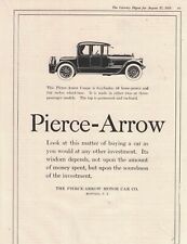 1918 Pierce Arrow coupe Original ad  picture